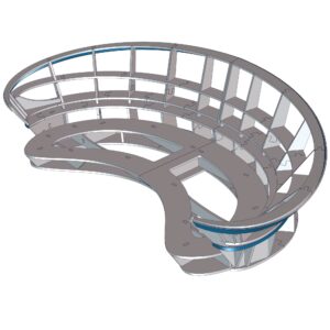 Frames of upholstered furniture for CNC machine