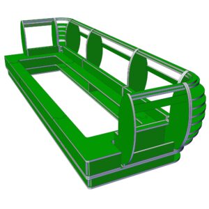Frames of upholstered furniture for CNC machine